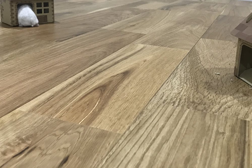 オーク無垢 Uni フローリング W90 ナチュラル ヤマイチ株式会社